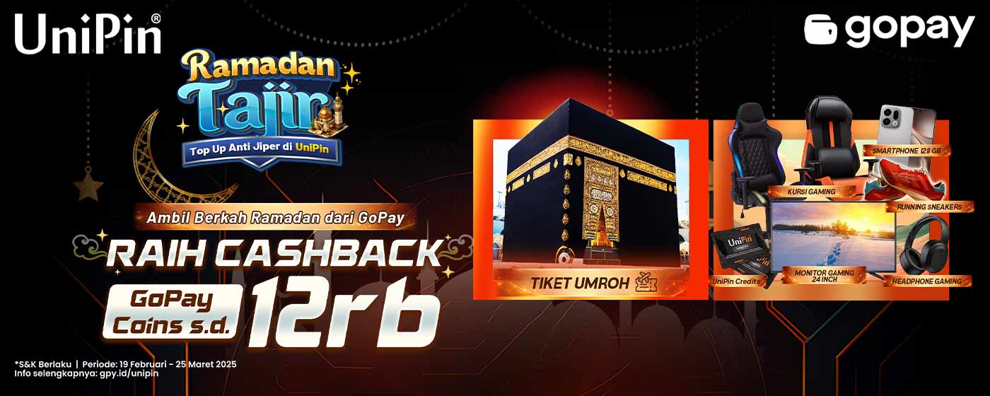 Ramadan Bareng GoPay! Raih Tiket Umroh dan Cashback s.d. 12.000 GoPay Coins!
